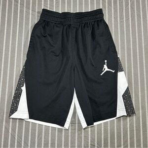 Jordan Kids Athletic Shorts in Black and White